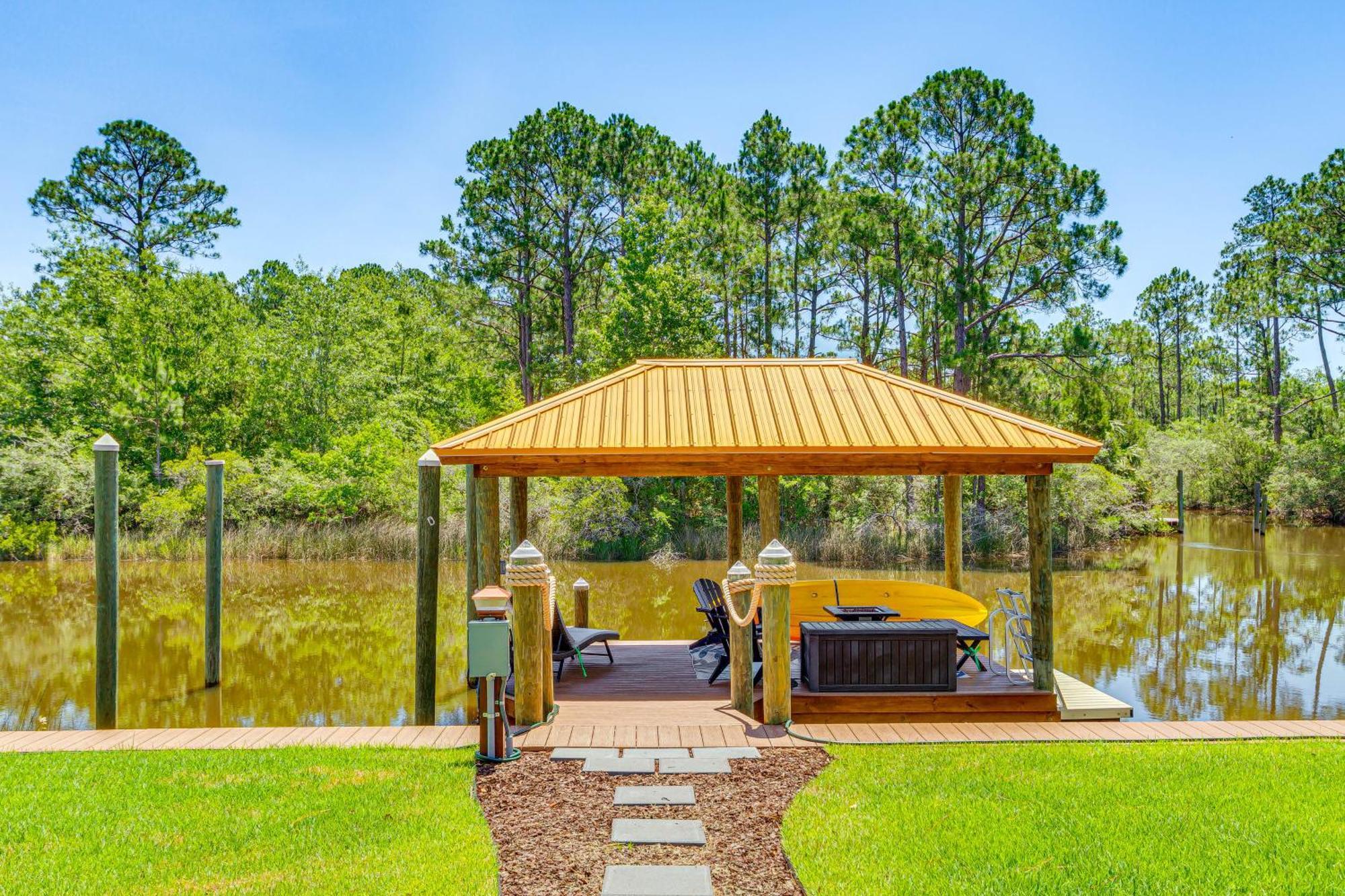 Waterfront Florida Vacation Rental With Boat Dock Milton Eksteriør billede