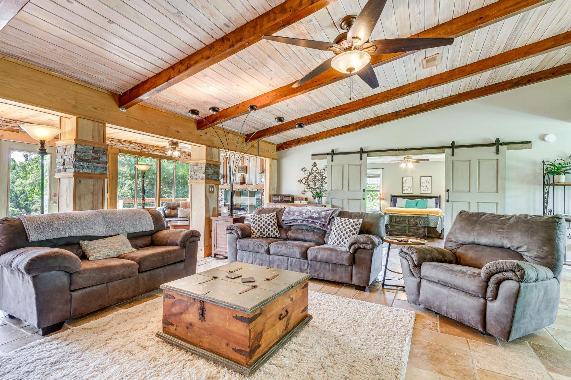 Waterfront Florida Vacation Rental With Boat Dock Milton Eksteriør billede