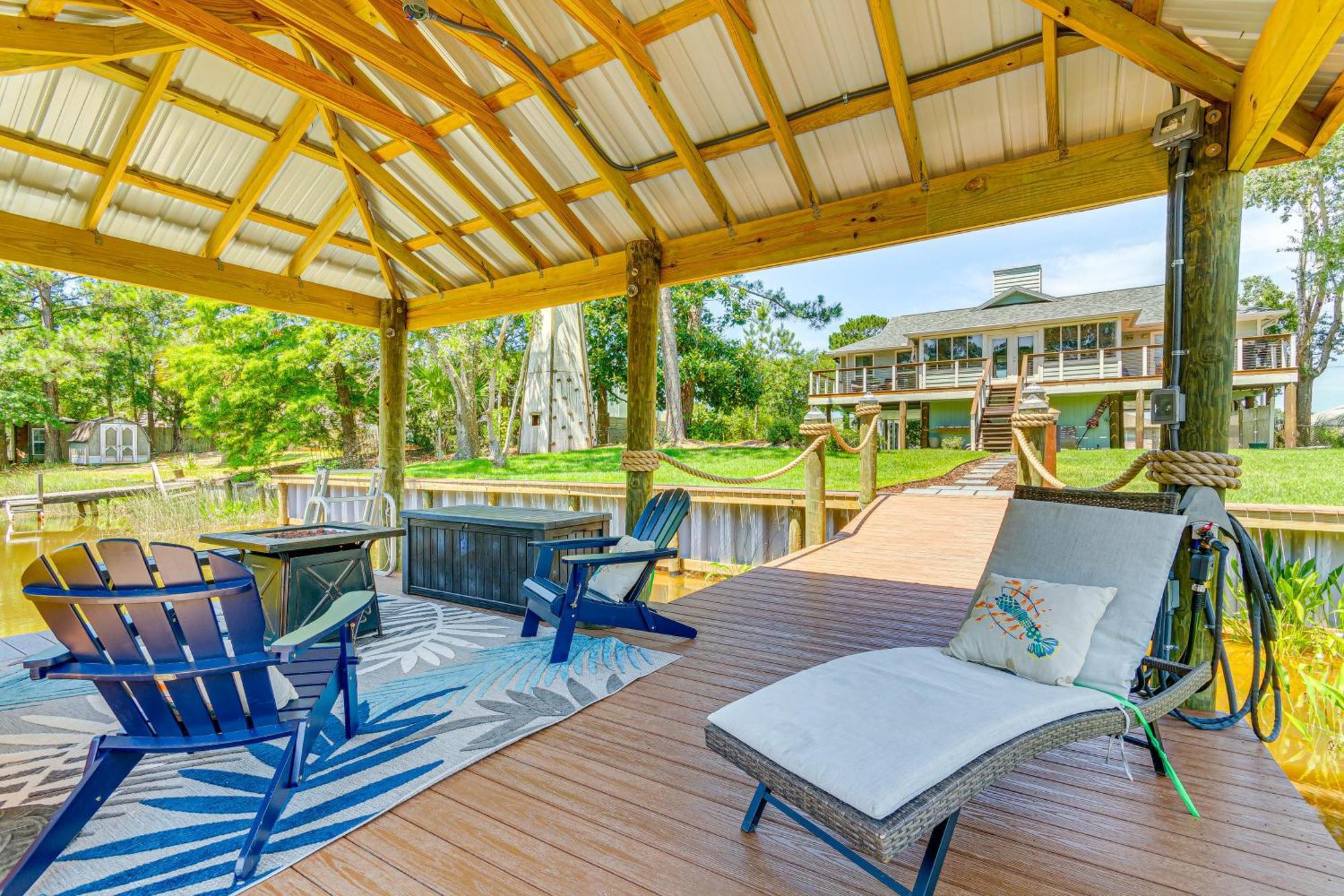 Waterfront Florida Vacation Rental With Boat Dock Milton Eksteriør billede