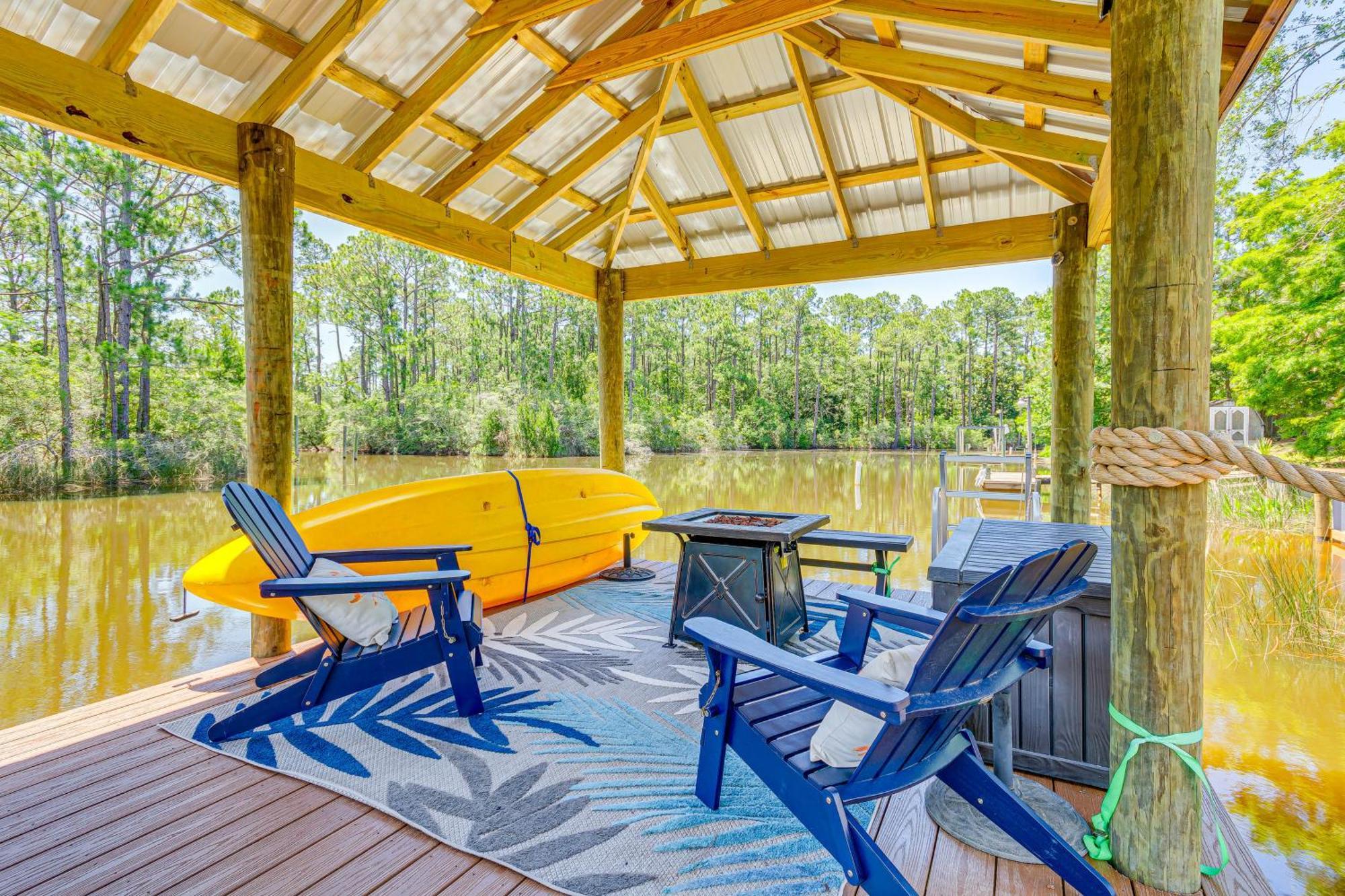 Waterfront Florida Vacation Rental With Boat Dock Milton Eksteriør billede
