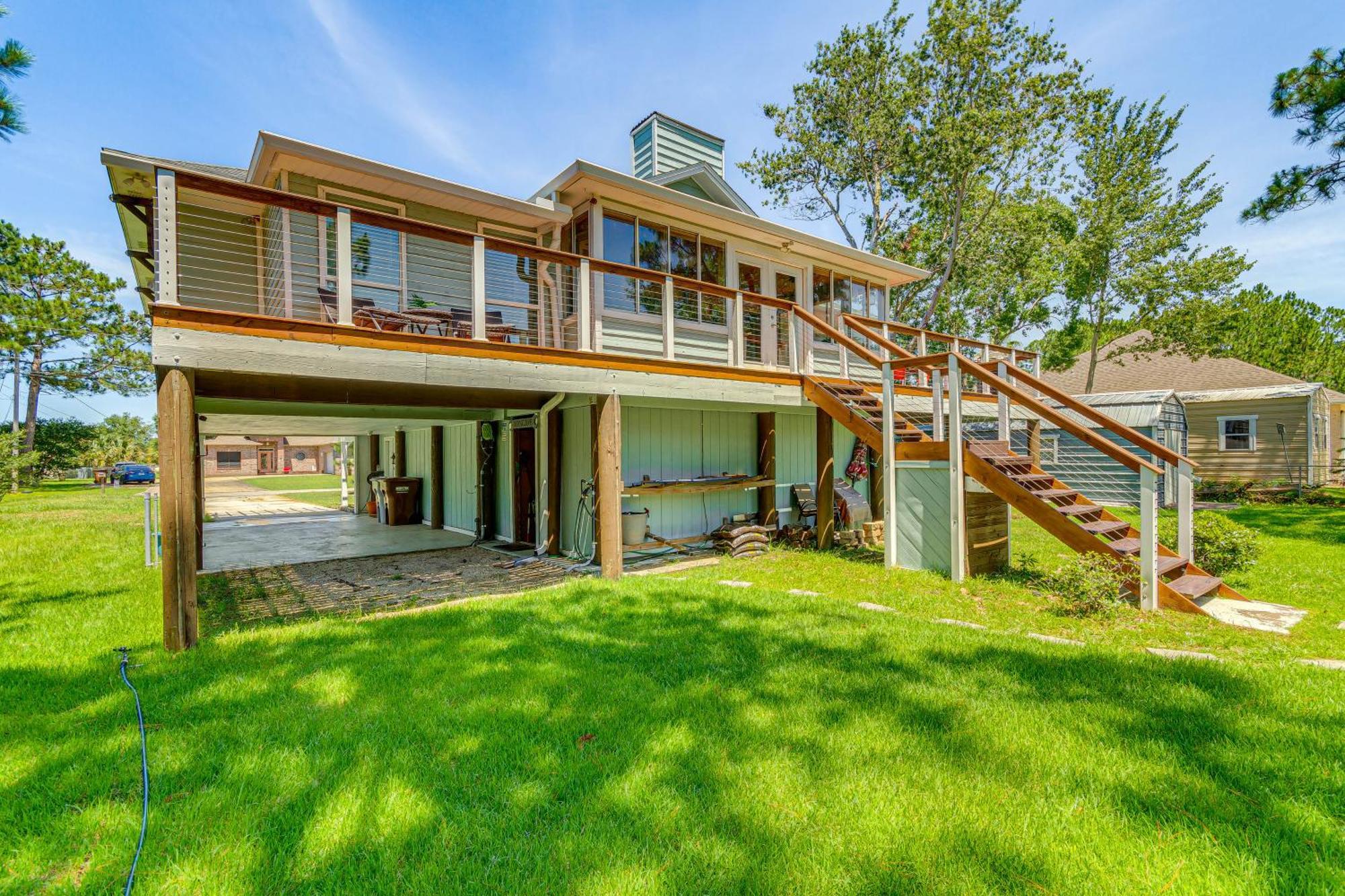Waterfront Florida Vacation Rental With Boat Dock Milton Eksteriør billede